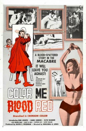 Раскрась меня кроваво-красным / Color Me Blood Red (1965/BDRip-AVC)